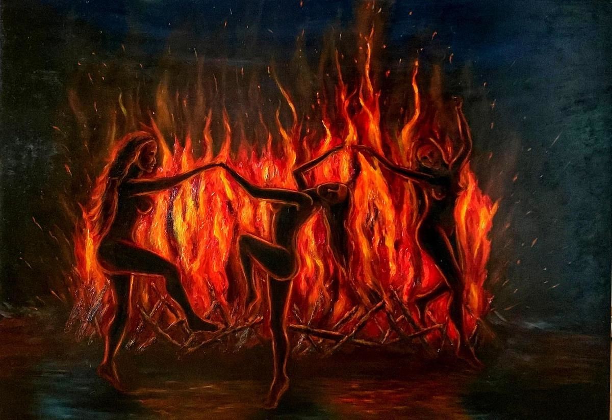 "Nebula" Yağlı Boya Tablo 90x130 cm