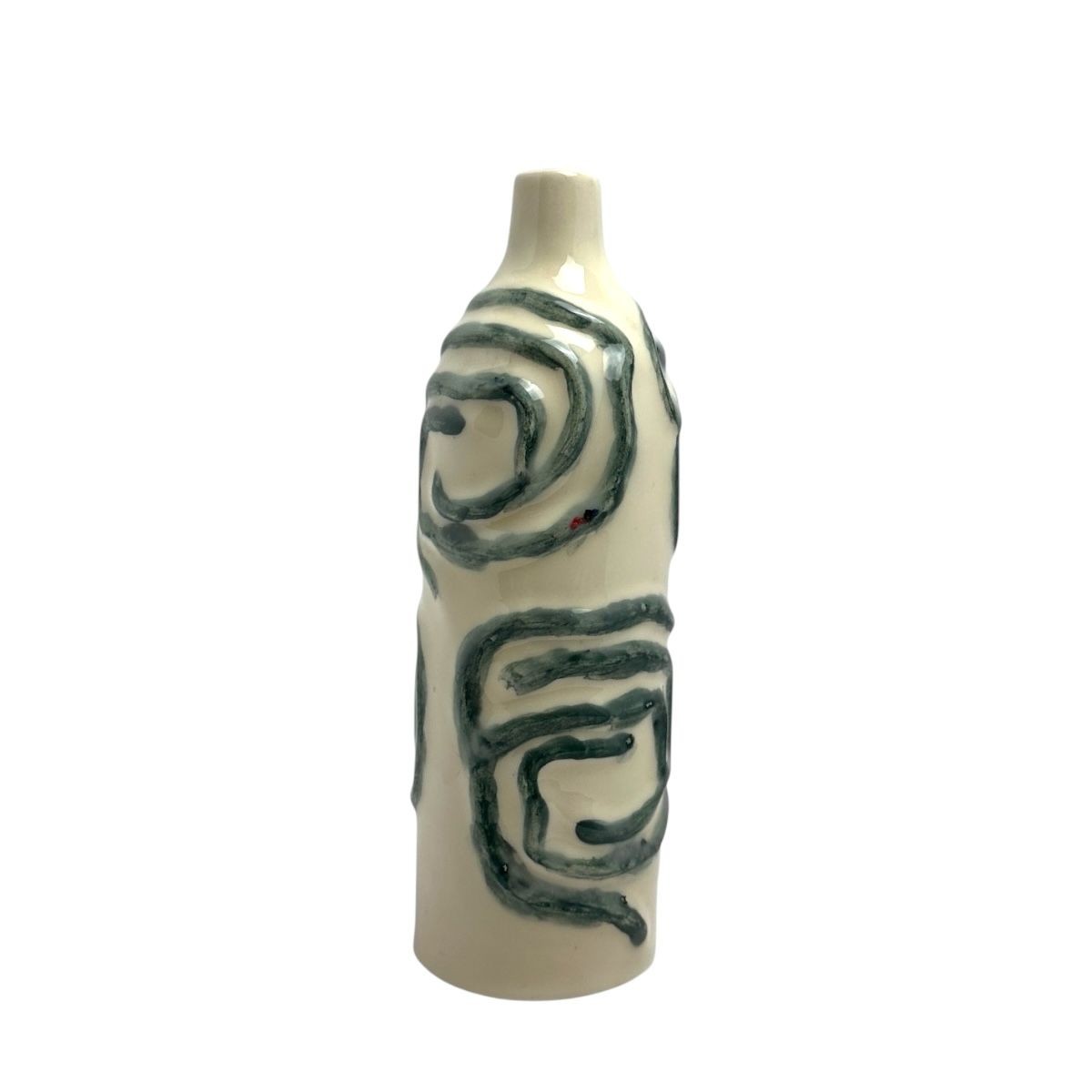Spiral Vazo (El Yapımı-Seramik)