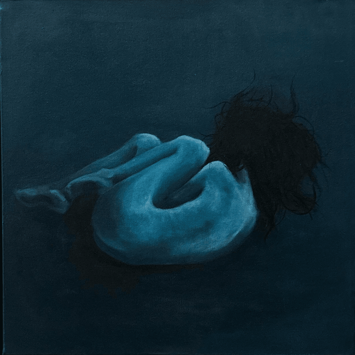 Gaia ''Sürgün II'' Yağlı Boya Tablo 40x40 cm