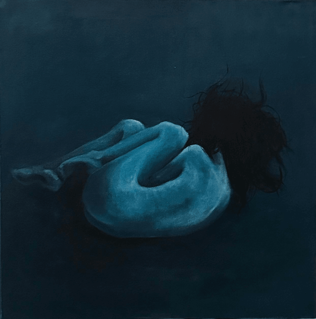 Gaia ''Sürgün II'' Yağlı Boya Tablo 40x40 cm