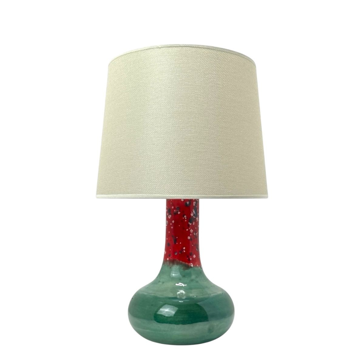 Green Abajur- (El Yapımı-Seramik)