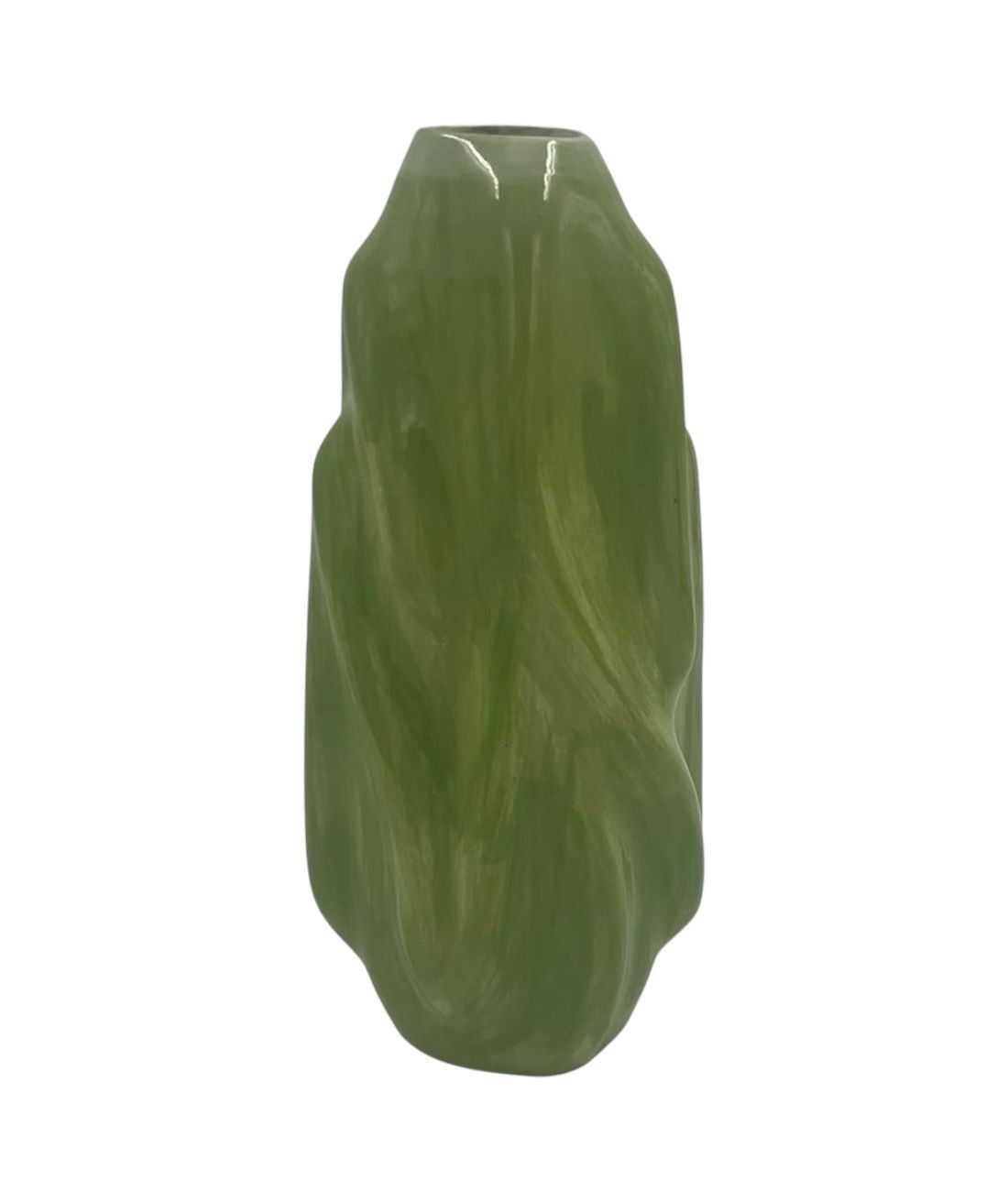 Seed Vazo (El Yapımı-Seramik)(Yeşil)