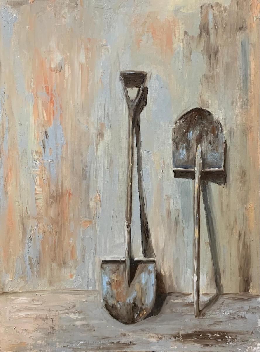 'İş Vakti''  Yağlı Boya Tablo 30x40 cm.