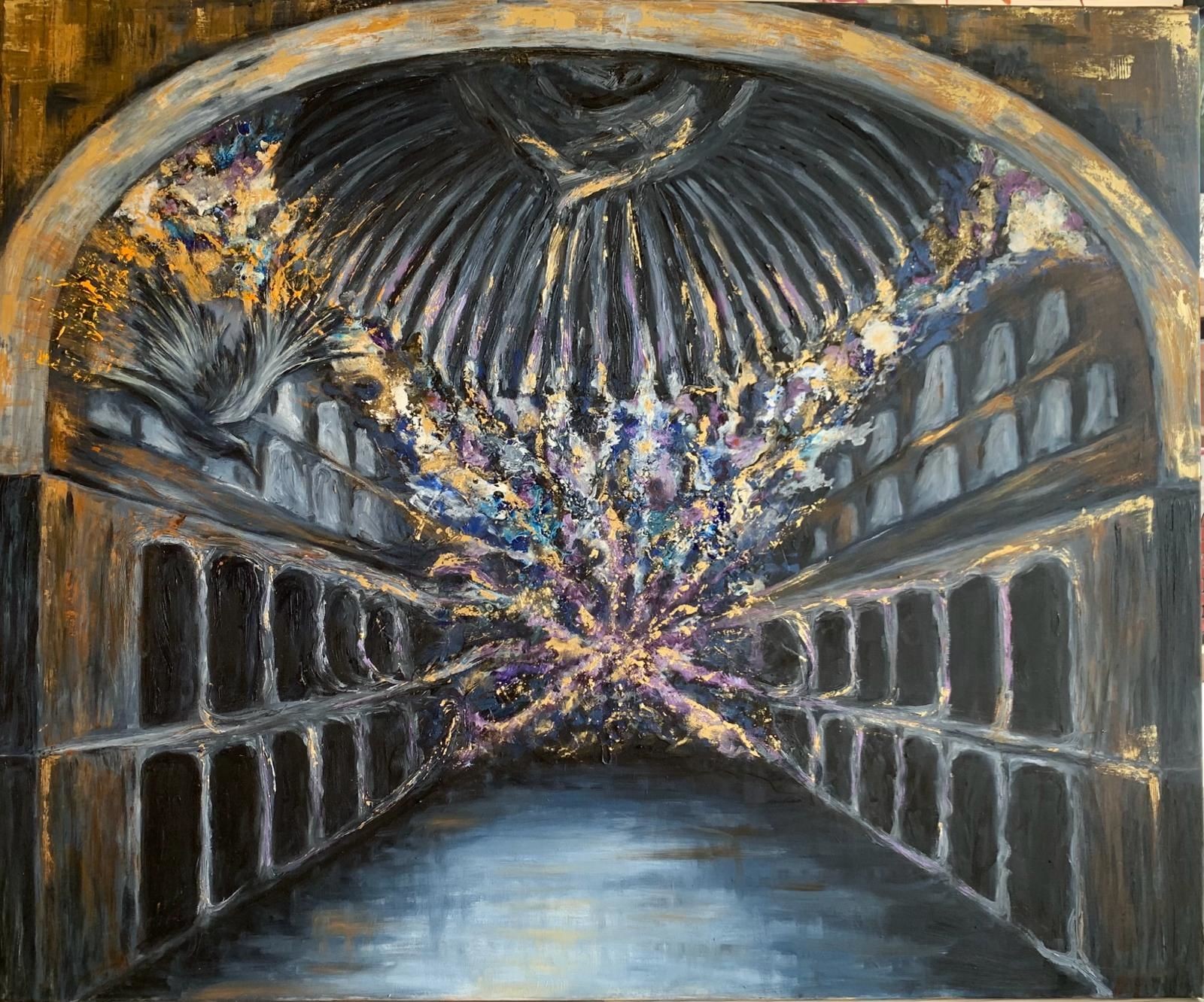 'Ayasofya; Sonsuza Kadar'' Yağlı Boya Tablo 86x104 cm