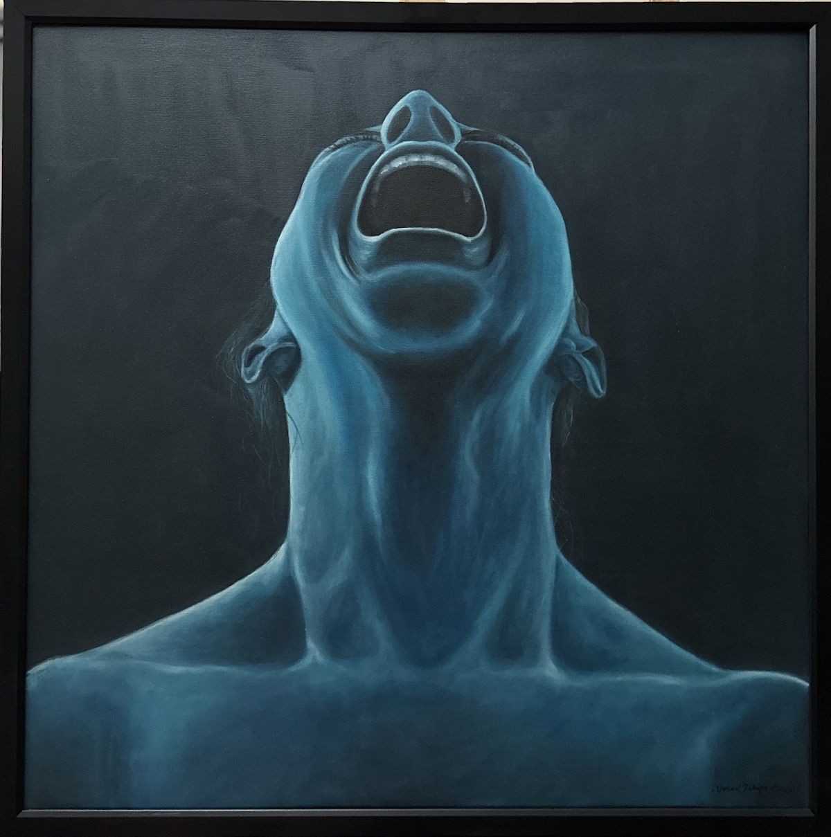 Gaia ''Duy Beni'' Yağlı Boya Tablo 80x80 cm (çerçeveli)