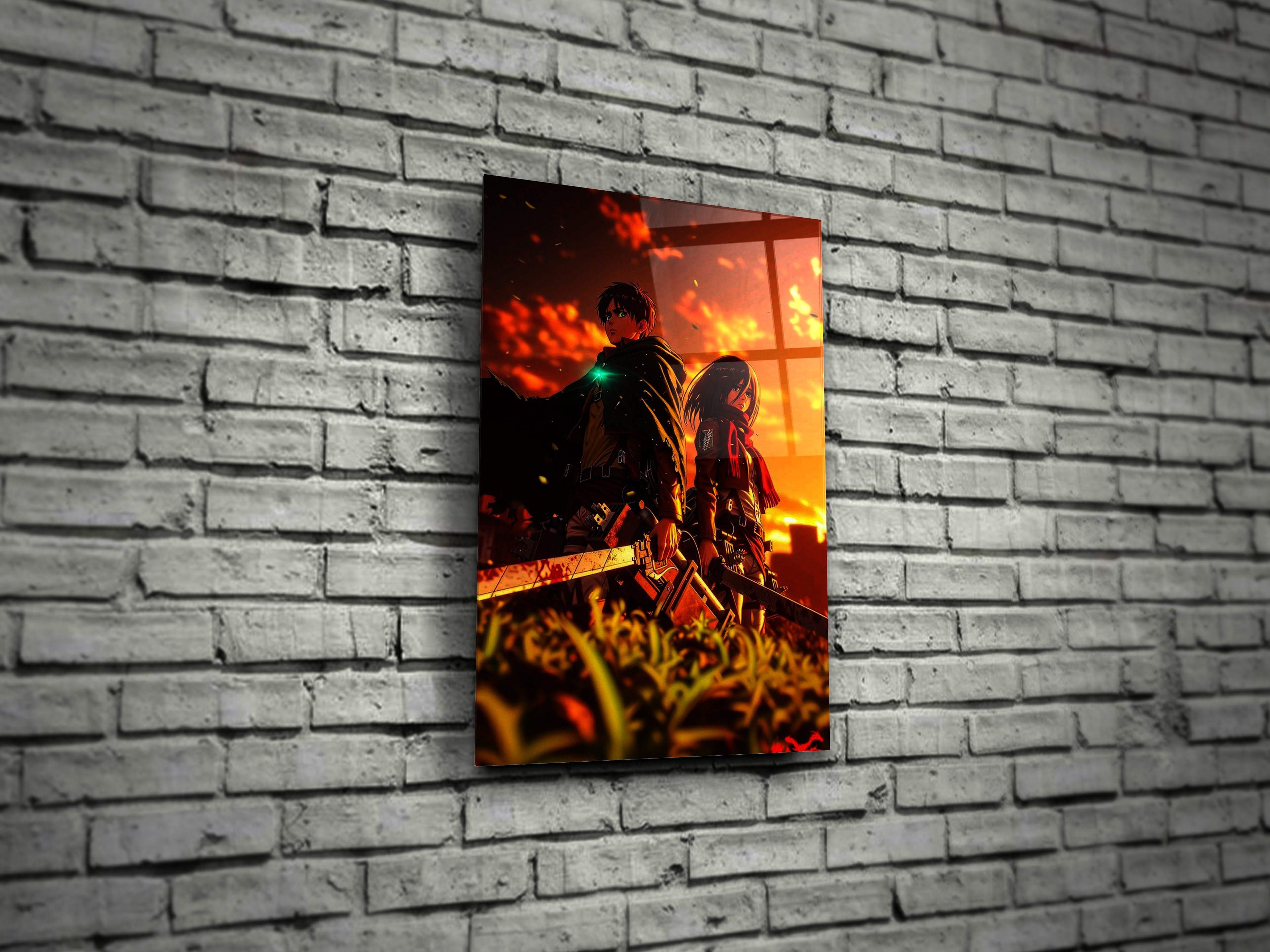 Attack On Titan-Eren&Mikasa