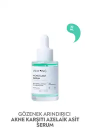 Sivilce Karşıtı, Yatıştırıcı Azelaik Asit %5 Serum 30 ML (Centella Özü & Prebiyotik)