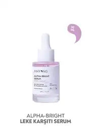 Alfa Arbutin Aydınlatıcı, Leke Karşıtı, Ton Eşitleyici Serum 30 ML (Pirinç Suyu & Traneksamik Asit)