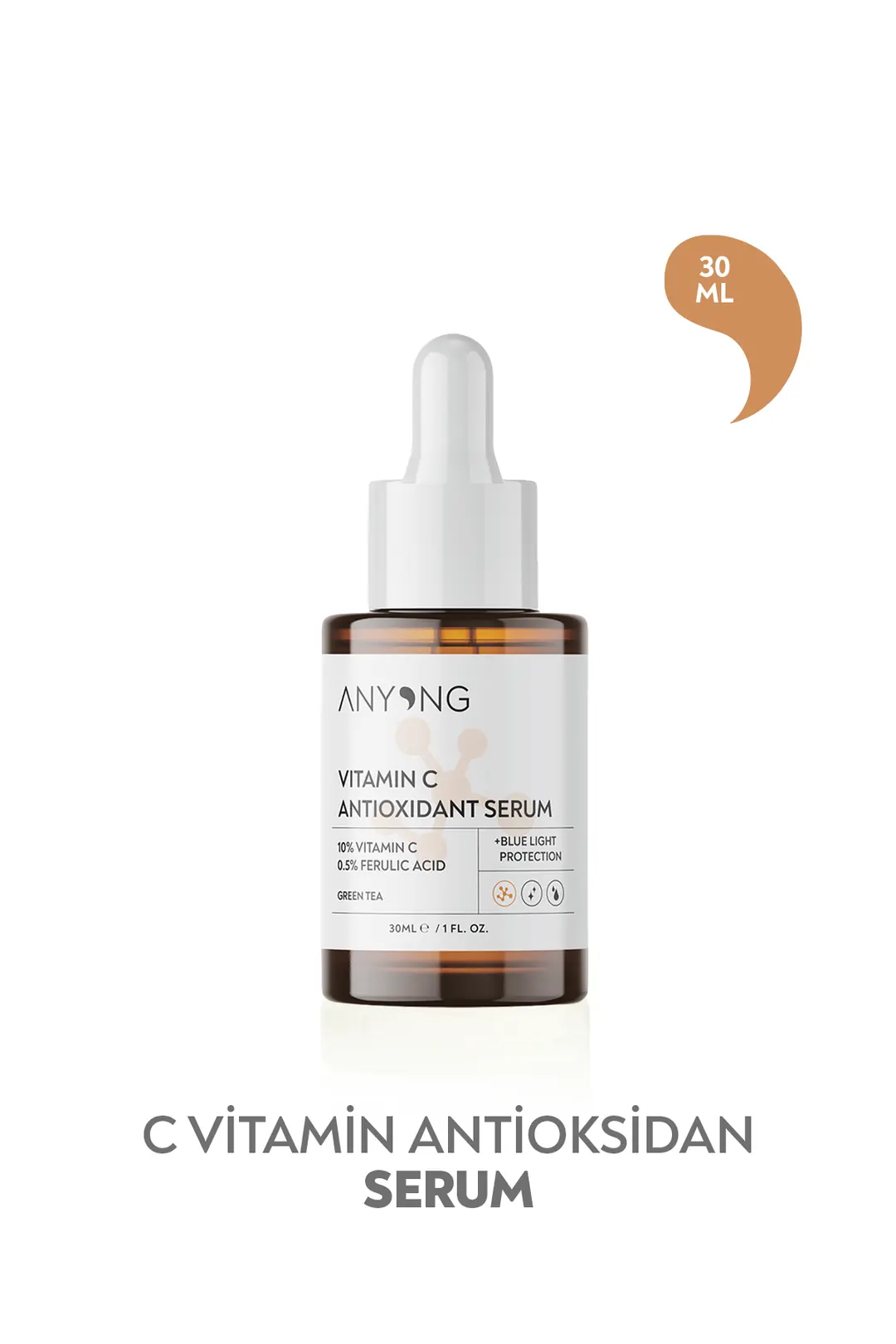 Anyong C Vitamini Aydınlatıcı Ve Ton Eşitleyici Serum / %10 Vitamin C &