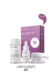 30 Günlük Leke Karşıtı ve Aydınlatıcı Bakım Kiti (Tonik, Serum, Krem) / Pirinç Suyu Ve Arbutin