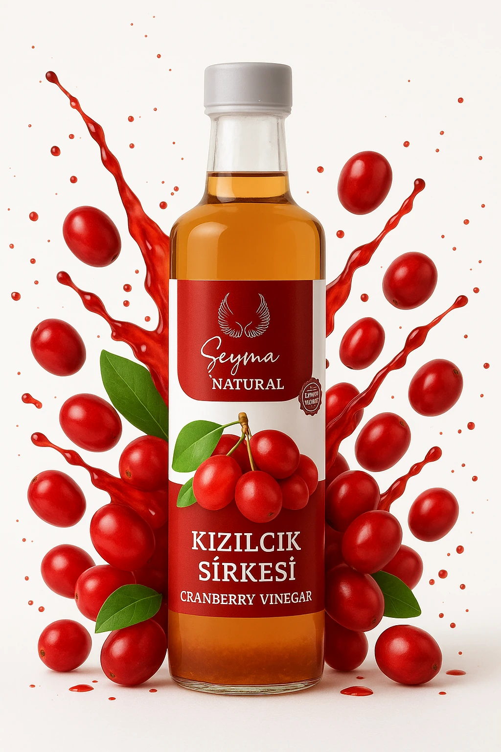 Kızılcık Sirkesi 500 ml