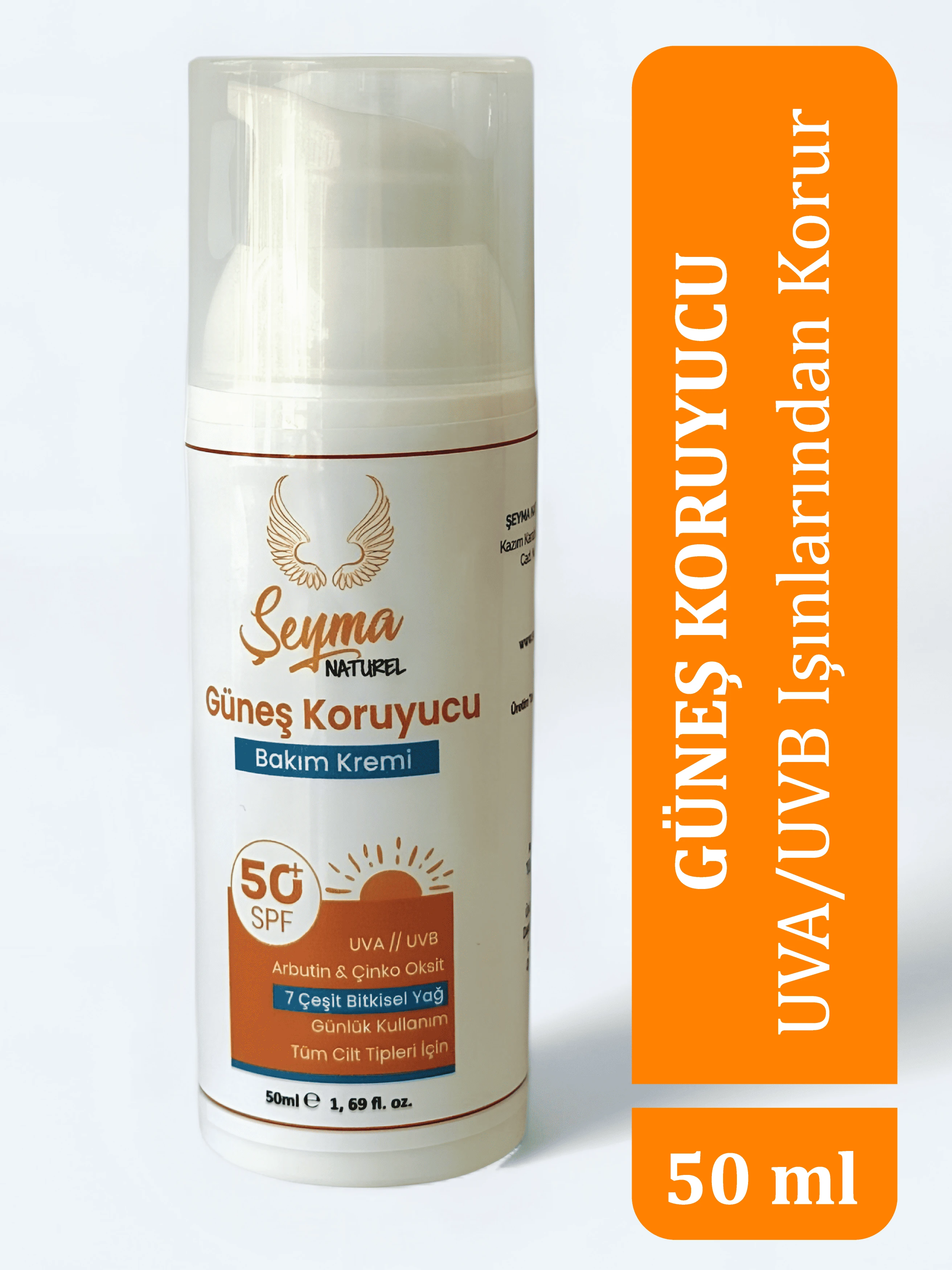 Güneş Koruyucu Bakım Kremi 50 ml