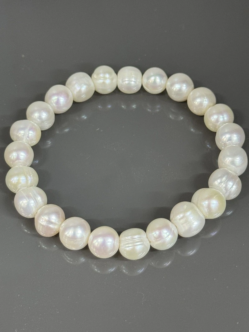 İnci Doğal Taş Bileklik
