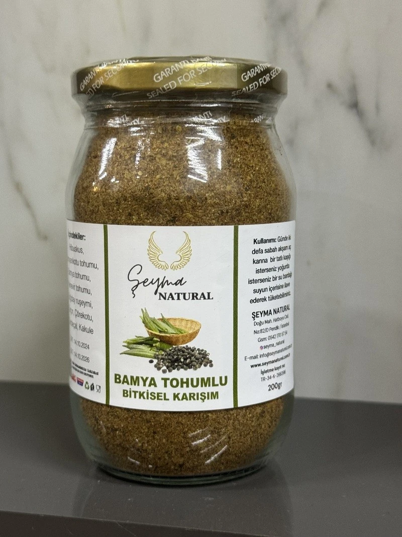 Bamya Tohumlu Bitkisel Karışım 200 gr