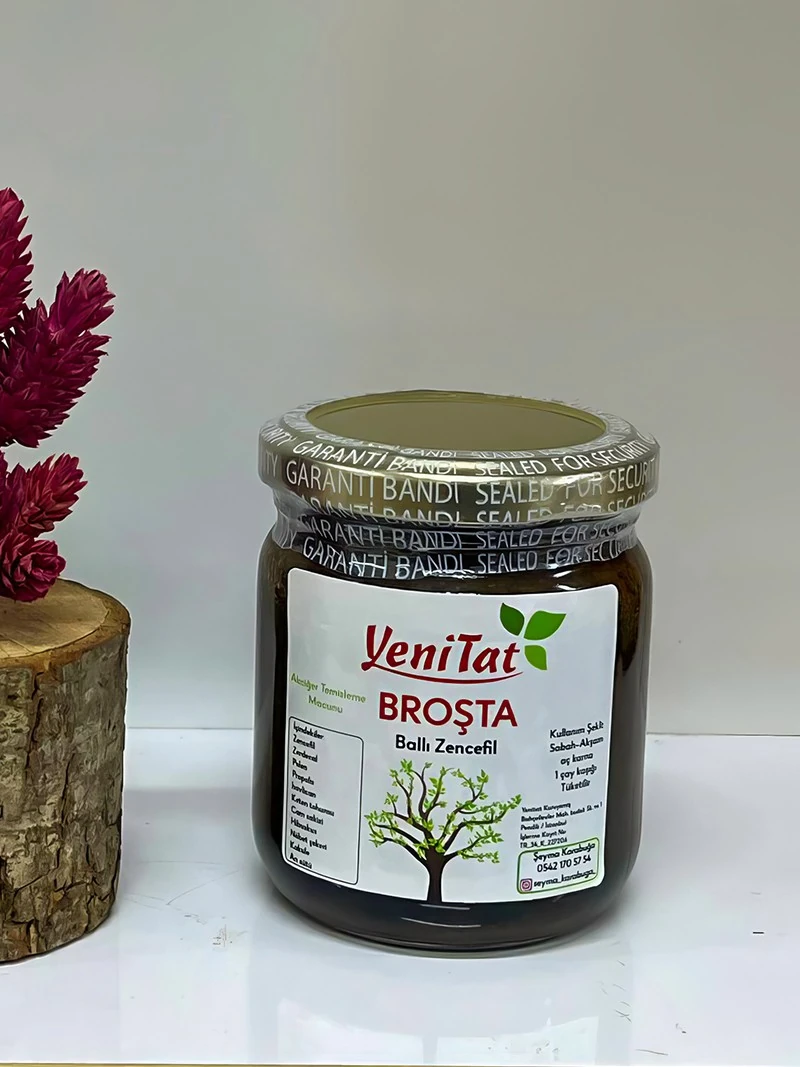 Broşta Ballı Zencefil 240 gr