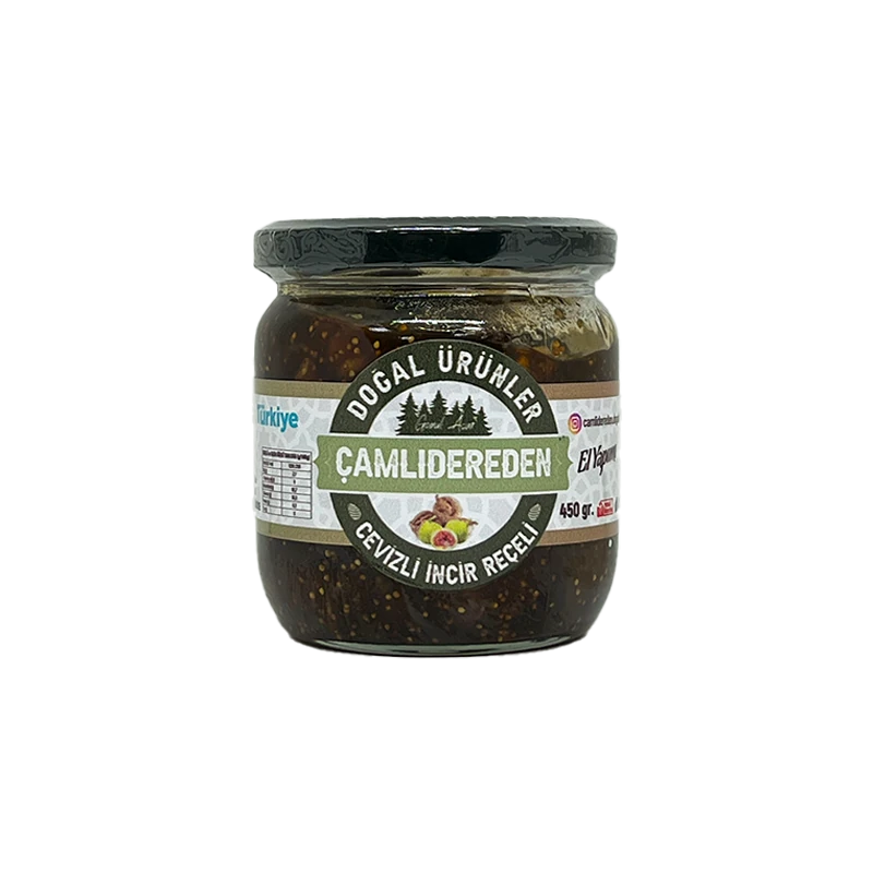 Doğal Cevizli İncir Reçeli 450 gr