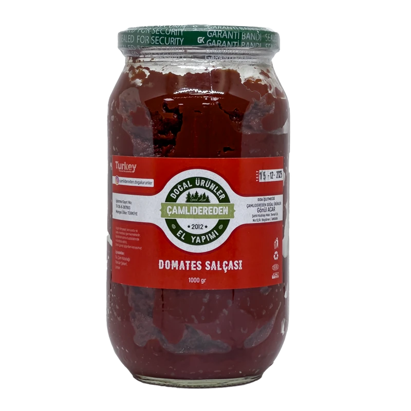 El Yapımı Doğal Domates Salçası 1 kg