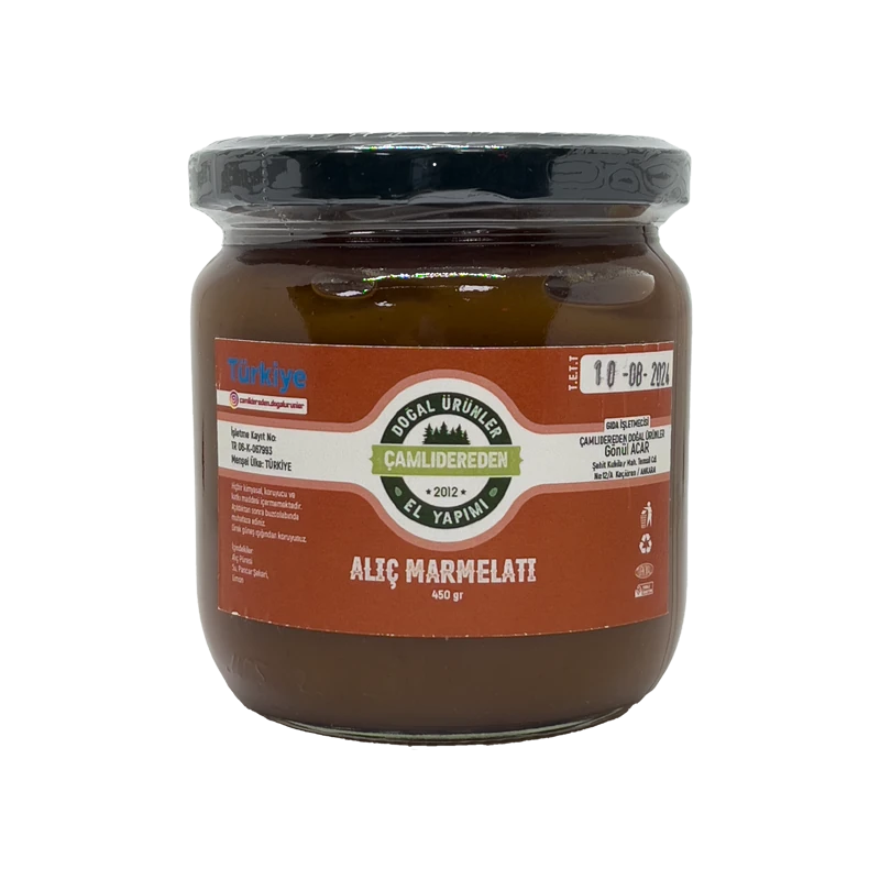 Doğal Alıç Marmelatı 500 gr