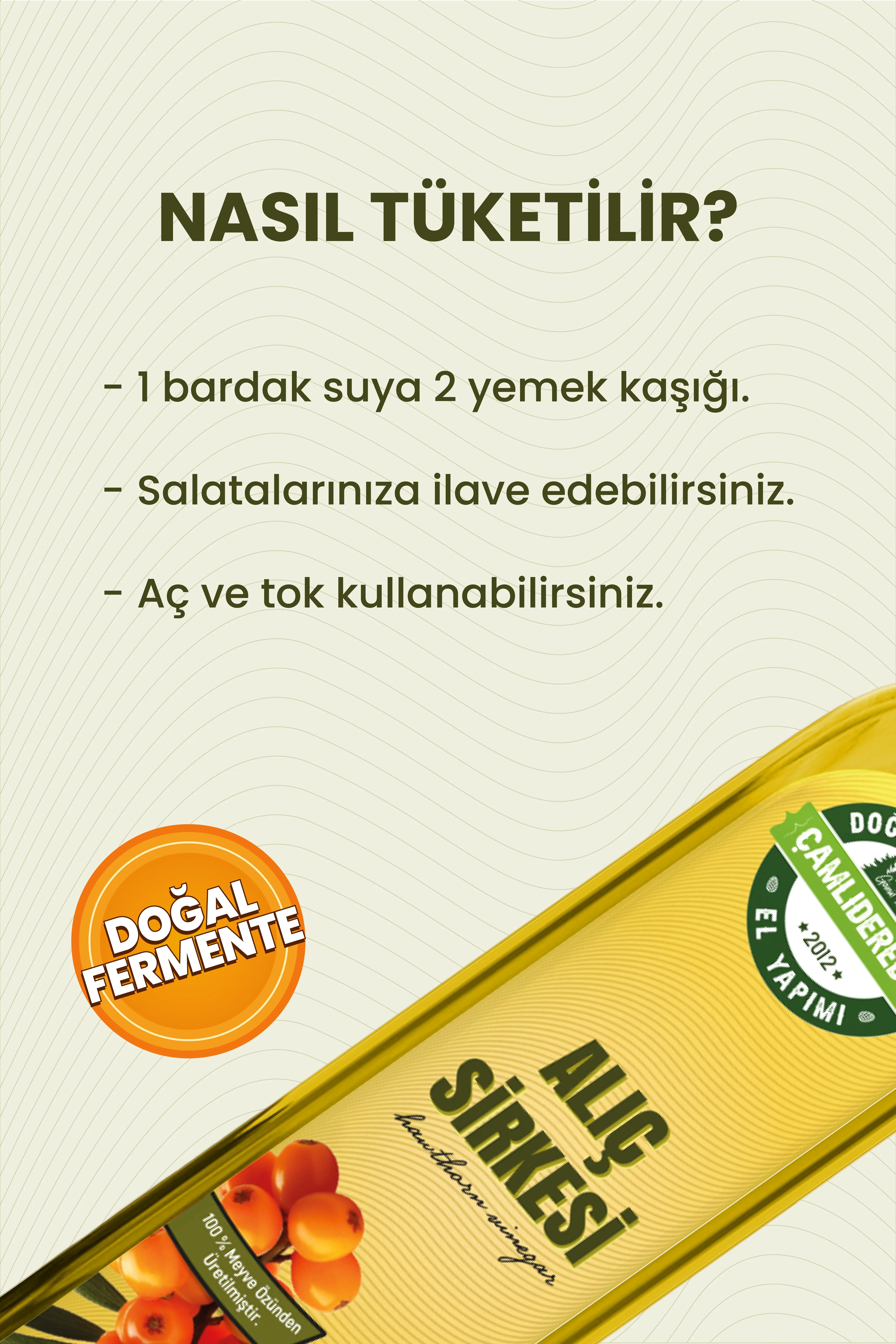 Alıç Sirkesi 500 ml