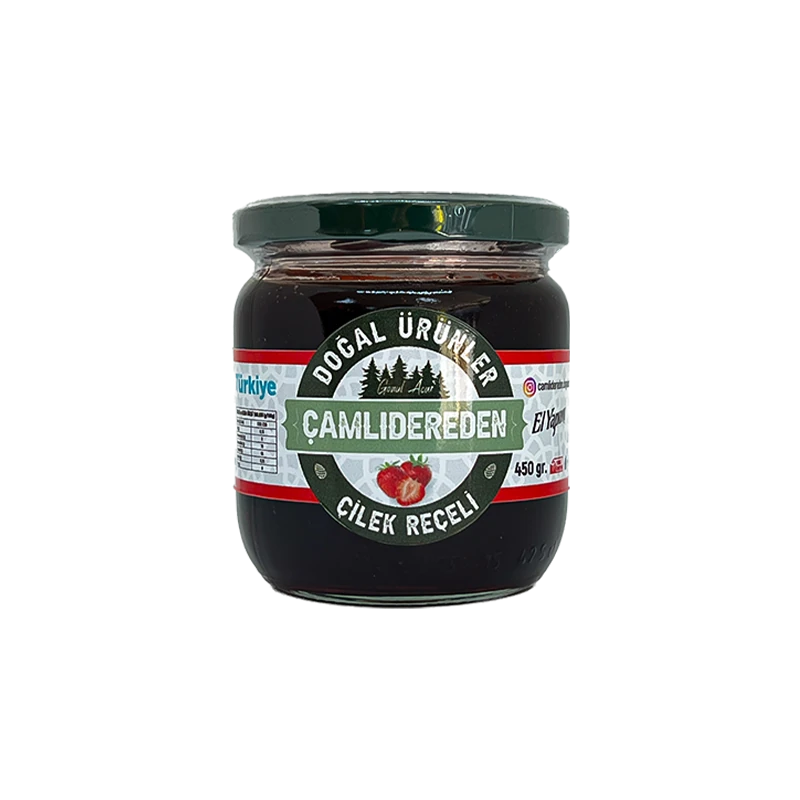 Doğal Çilek Reçeli 450 gr