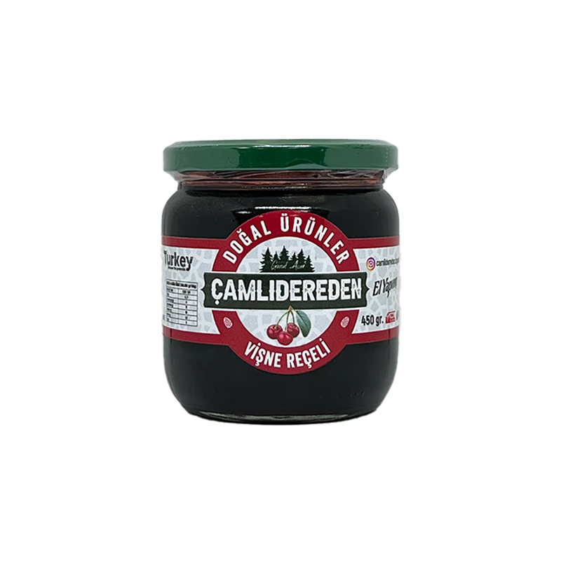 Doğal Vişne Reçeli 450 gr