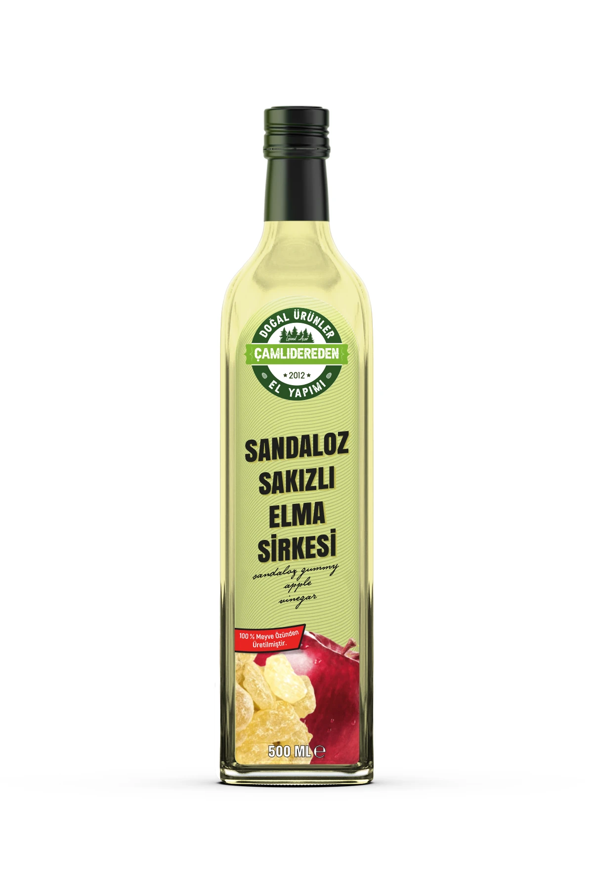 Sandaloz Sakızlı Elma Sirkesi 500 ml