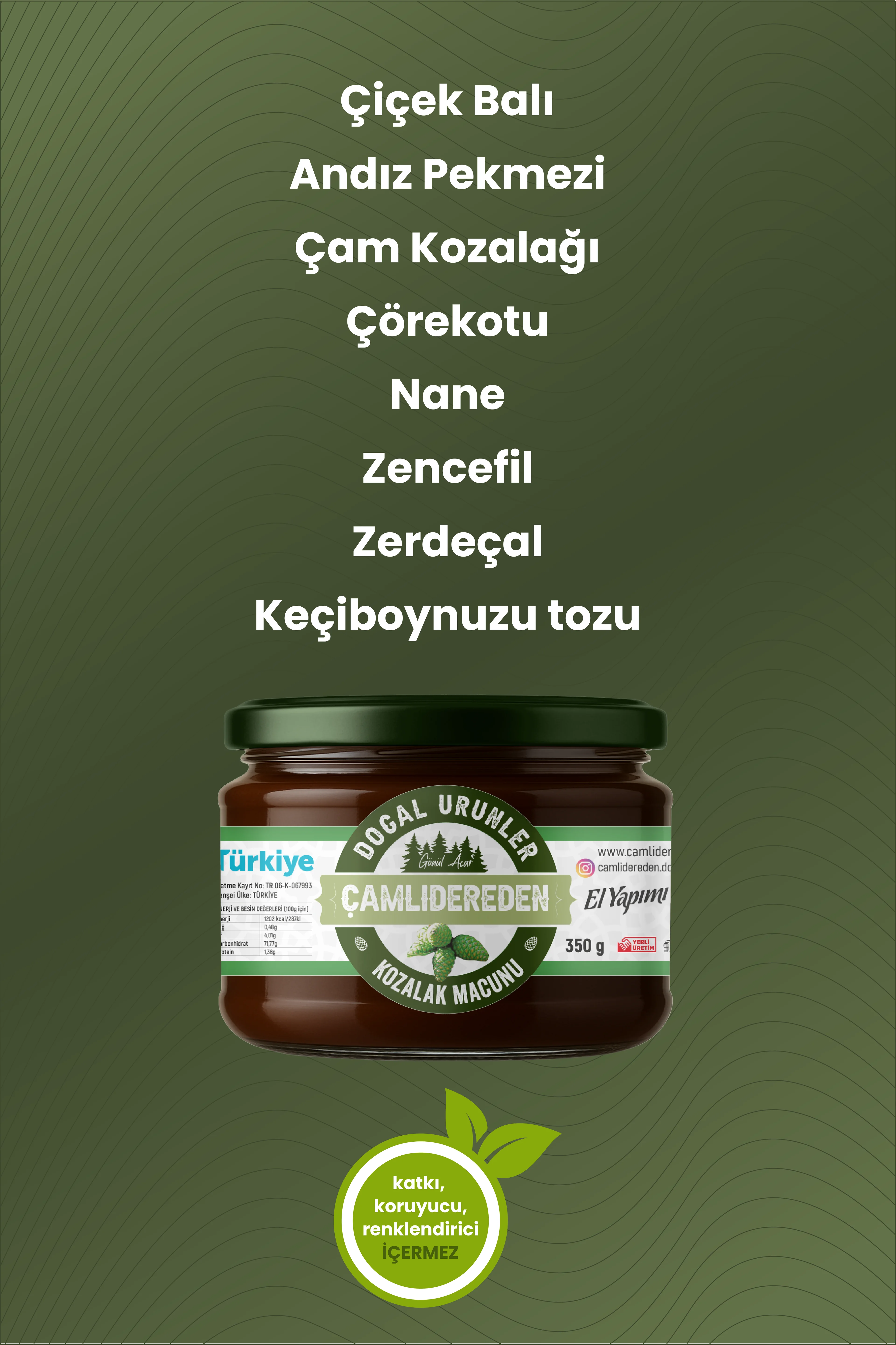 Kozalak Macunu 350 gr