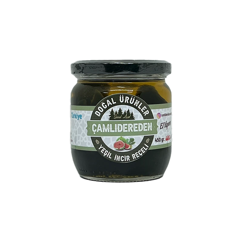 Doğal Yeşil İncir Reçeli 450 gr
