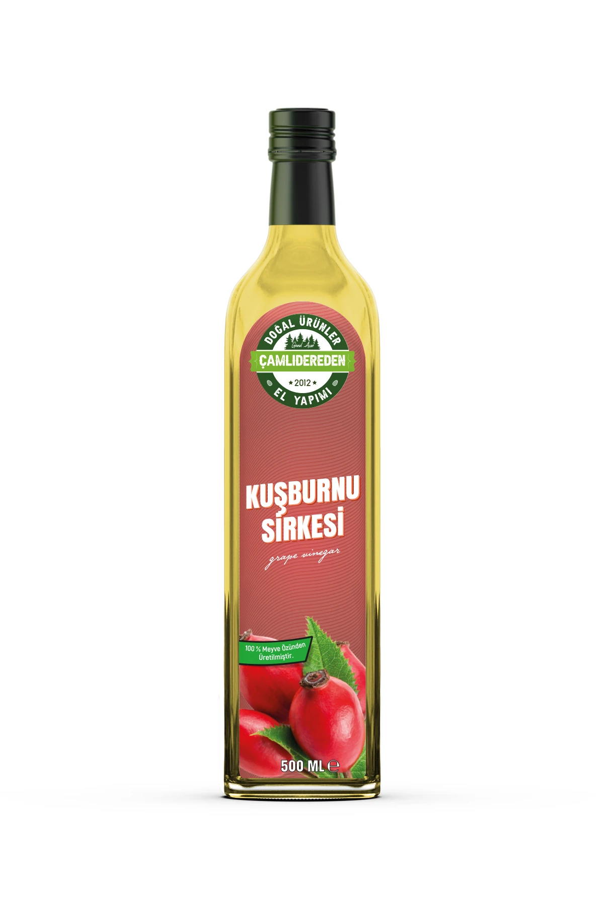 Kuşburnu Sirkesi 500 ml