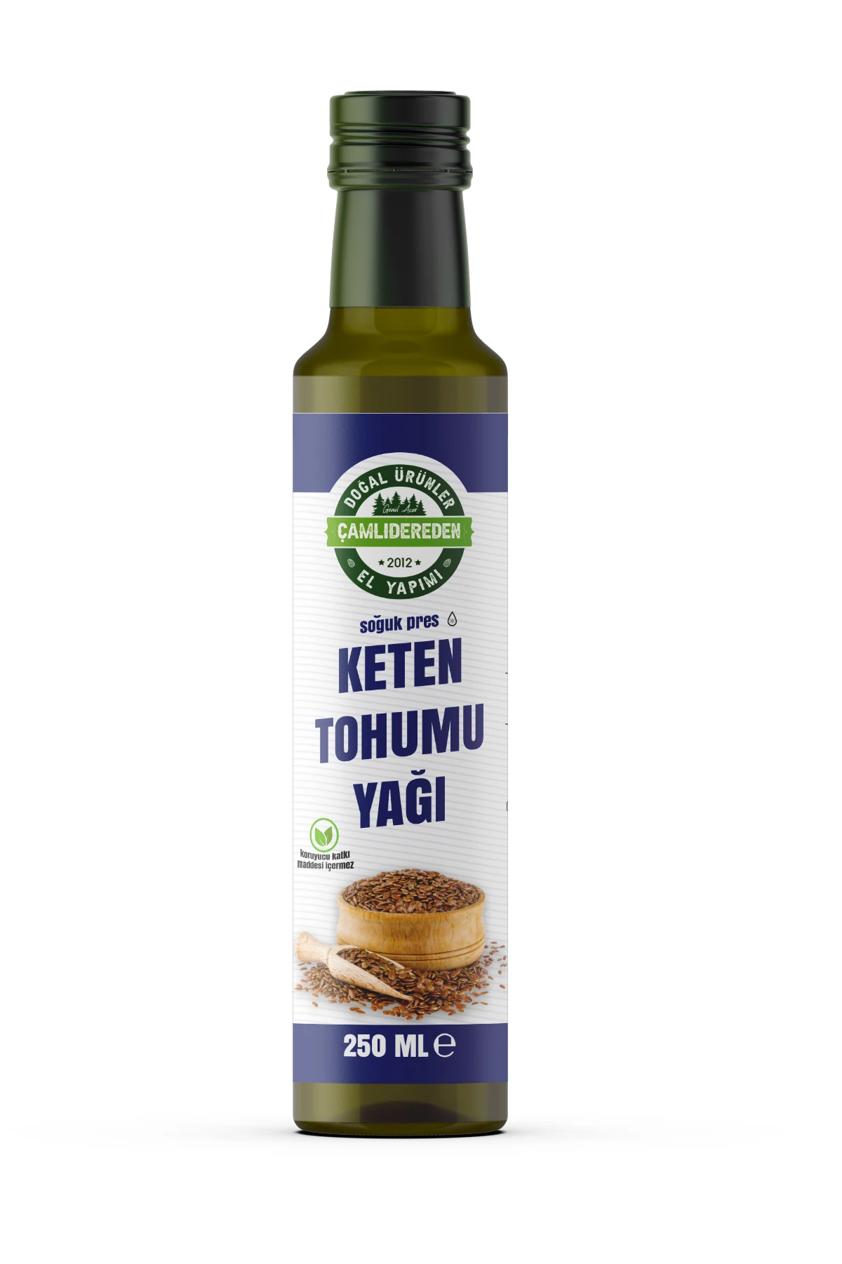 Soğuk Sıkım Keten Tohumu Yağı 250 ml