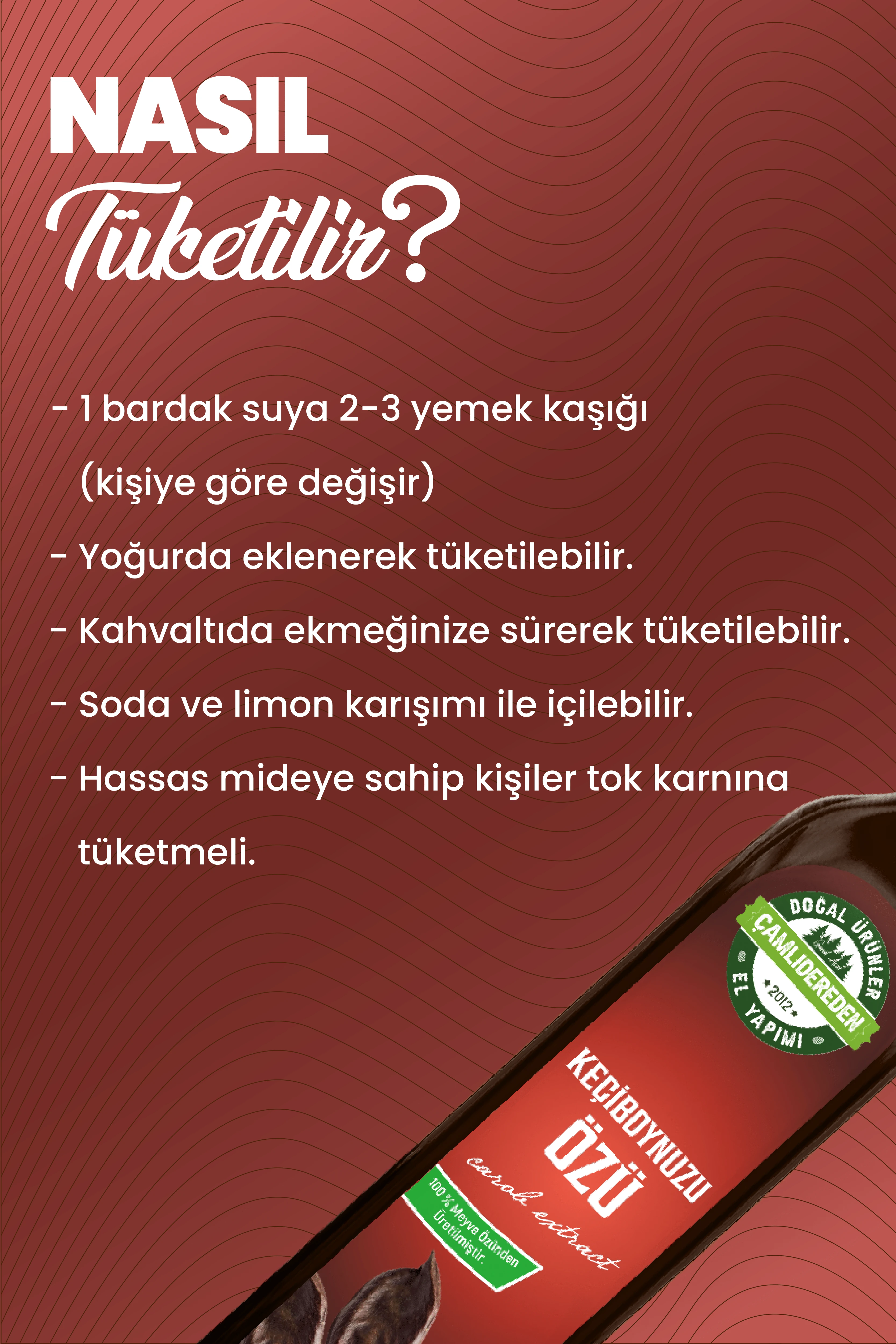 Keçiboynuzu Özü 700 Gr