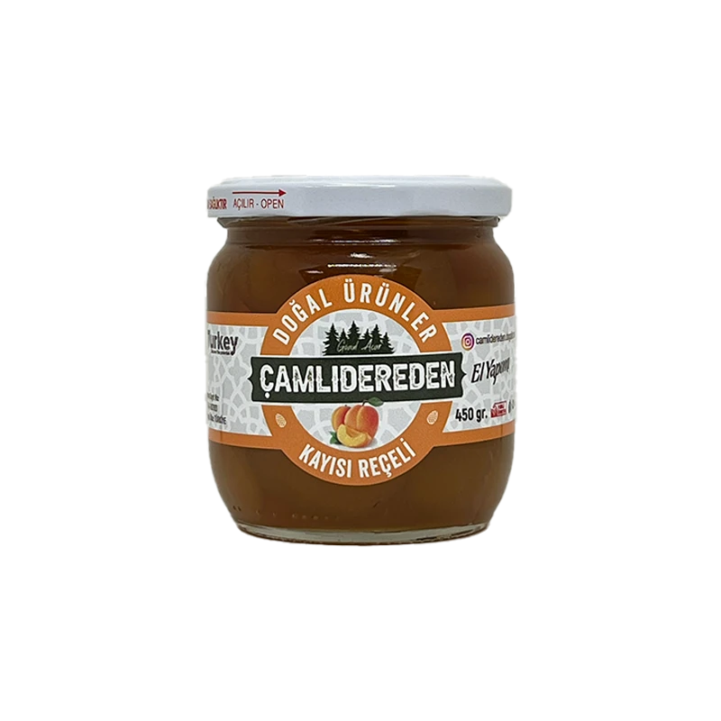 Doğal Kayısı Reçeli 450 gr