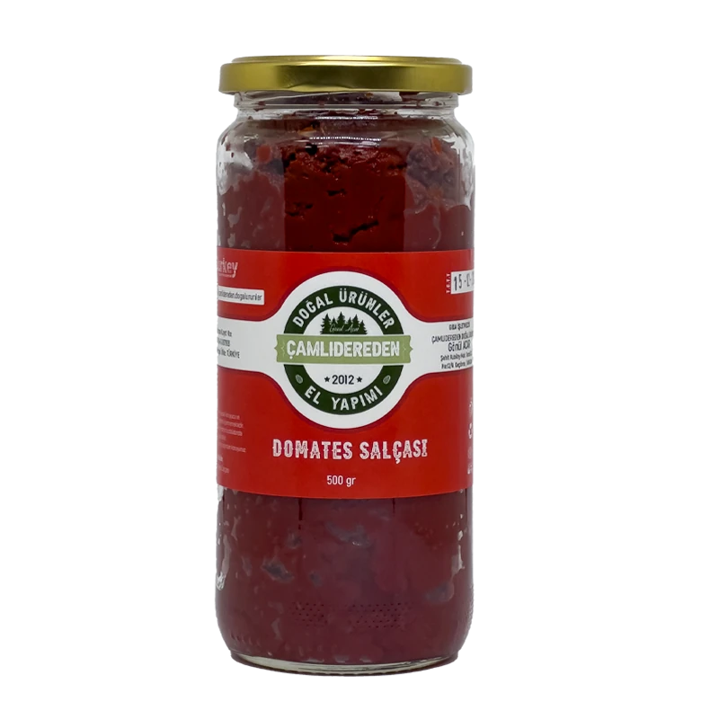El Yapımı Doğal Domates Salçası 500 gr