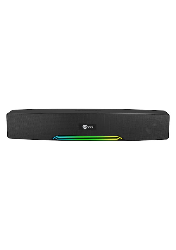 Lecoo DS109 Bluetooth/AUX/TF KART/USB 10W Soundbar Taşınabilir Stereo Hoparlör Siyah