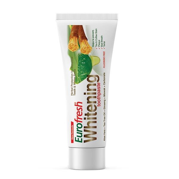 Eurofresh Aloe Veralı Misvaklı Beyazlatıcı Diş Macunu 112 gr