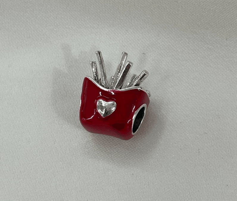 Kırmızı Kalp Pandora Charm