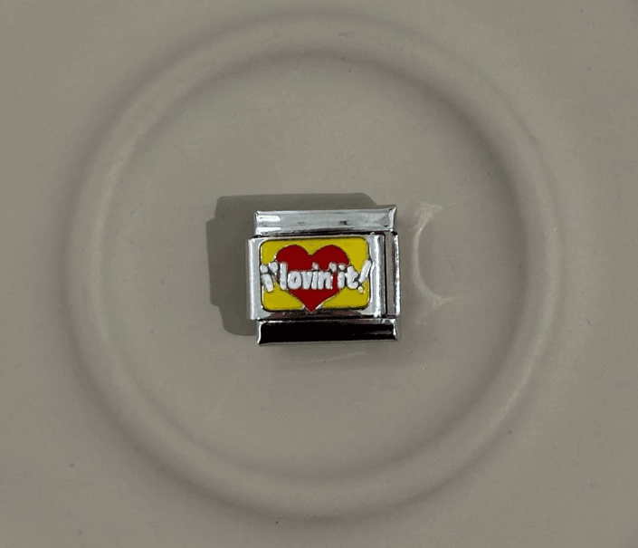 Kalp Nomination (İtalyan Bileklik) Charm