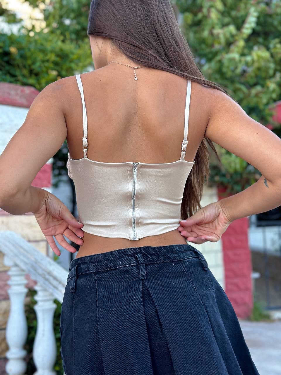 Gül Detay Tasarım Korse Crop