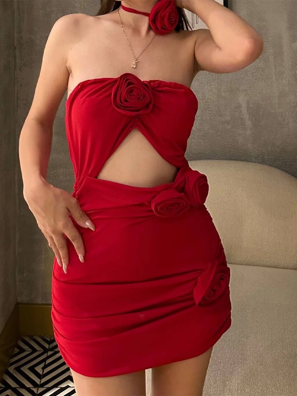 Rose Tasarım Elbise