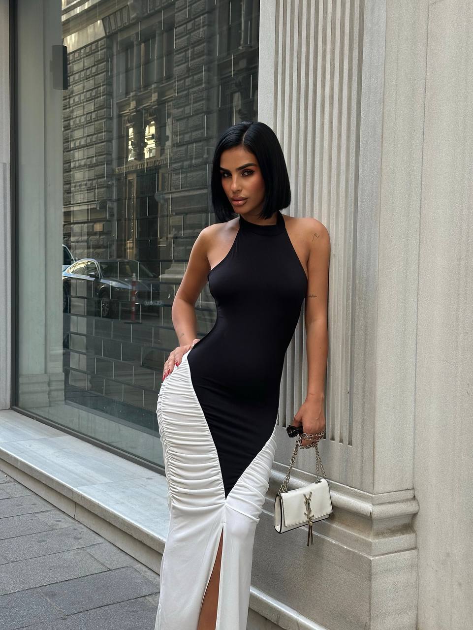 Monroe Maxi Tasarım Elbise