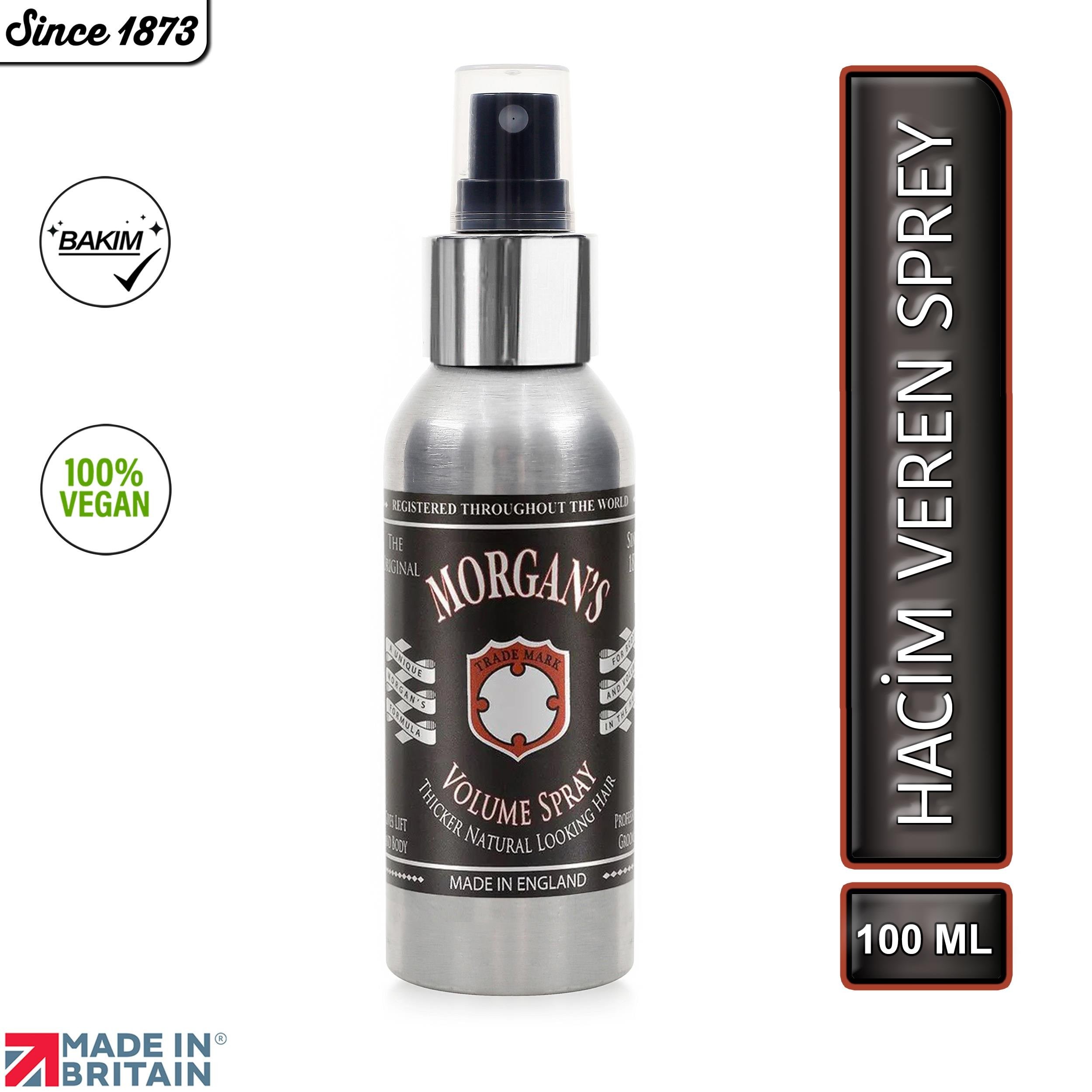 Morgan's Pomade Volume Spray - Doğal Hacim Kazandıran Saç Spreyi 100 ml