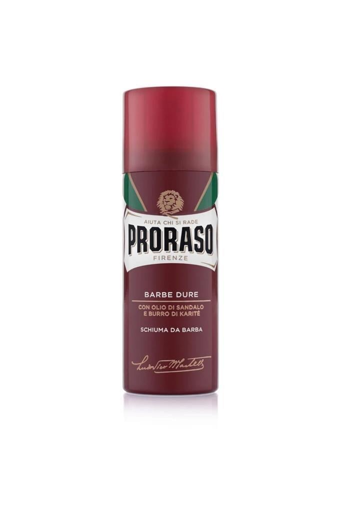 Proraso Barbe Dure 50 ml Sandal Ağacı Özlü Tıraş Köpüğü