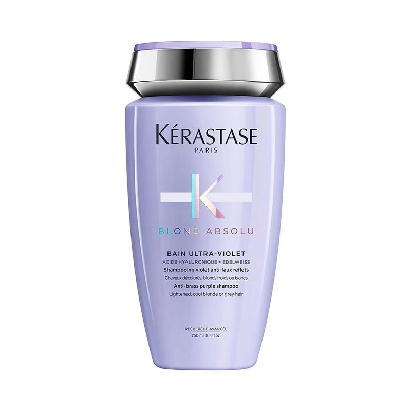 Kerastase Blond Absolu Bain Ultra-Violet Açık Soğuk Sarı Saçlar İçin Mor Tonlama Şampuanı 250ml