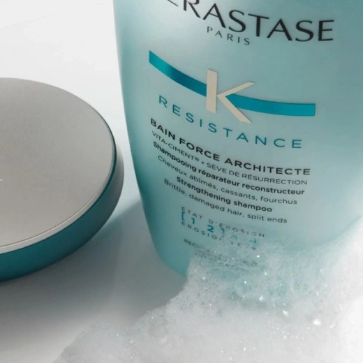 KERASTASE Resistance Bain Force Architecte Yıpranmış Saçlar İçin Güçlendirici Onarıcı Şampuan 250ml