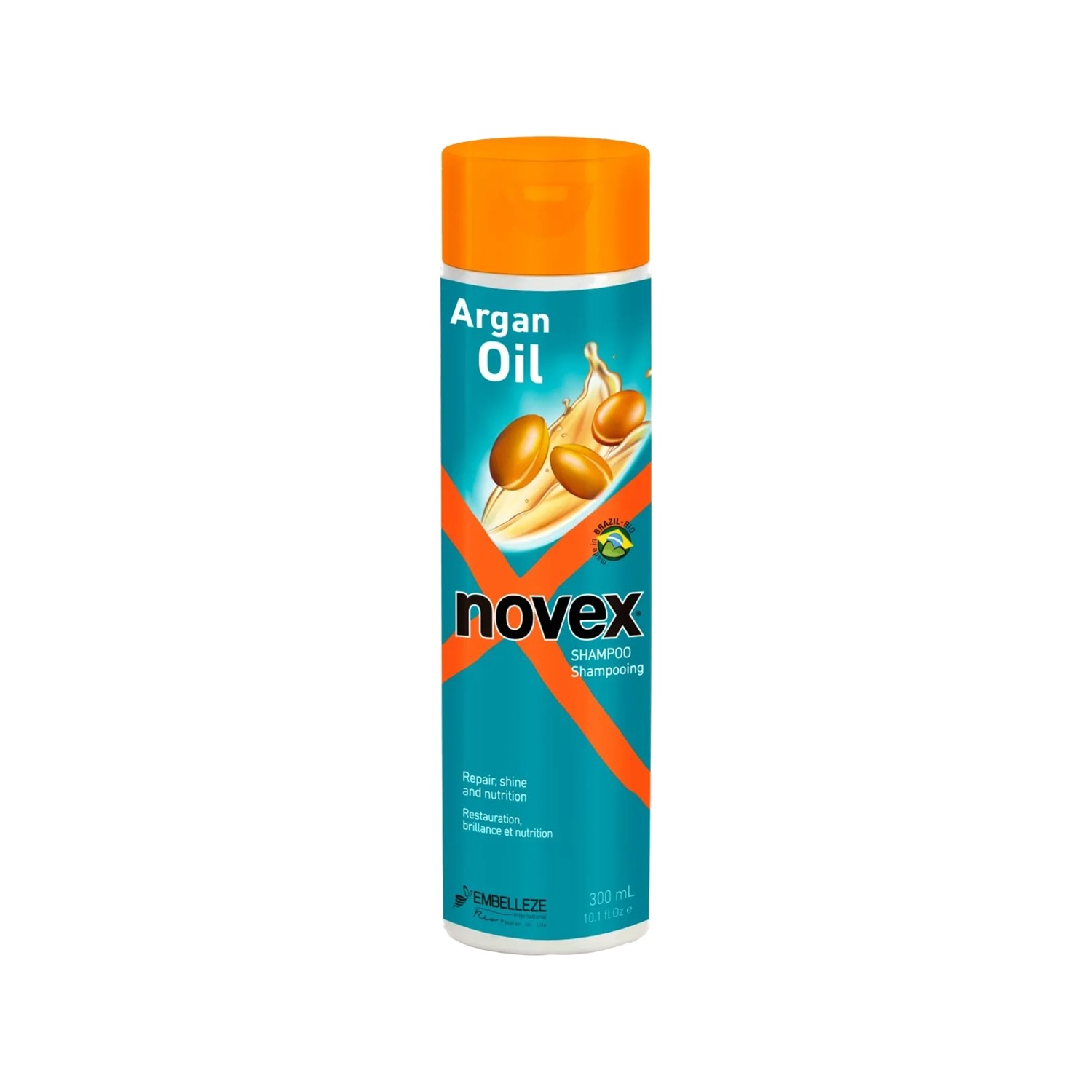 Novex Argan Oil Yıpranmış ve İşlem Görmüş Saçlar Onarıcı Şampuan 300 ml