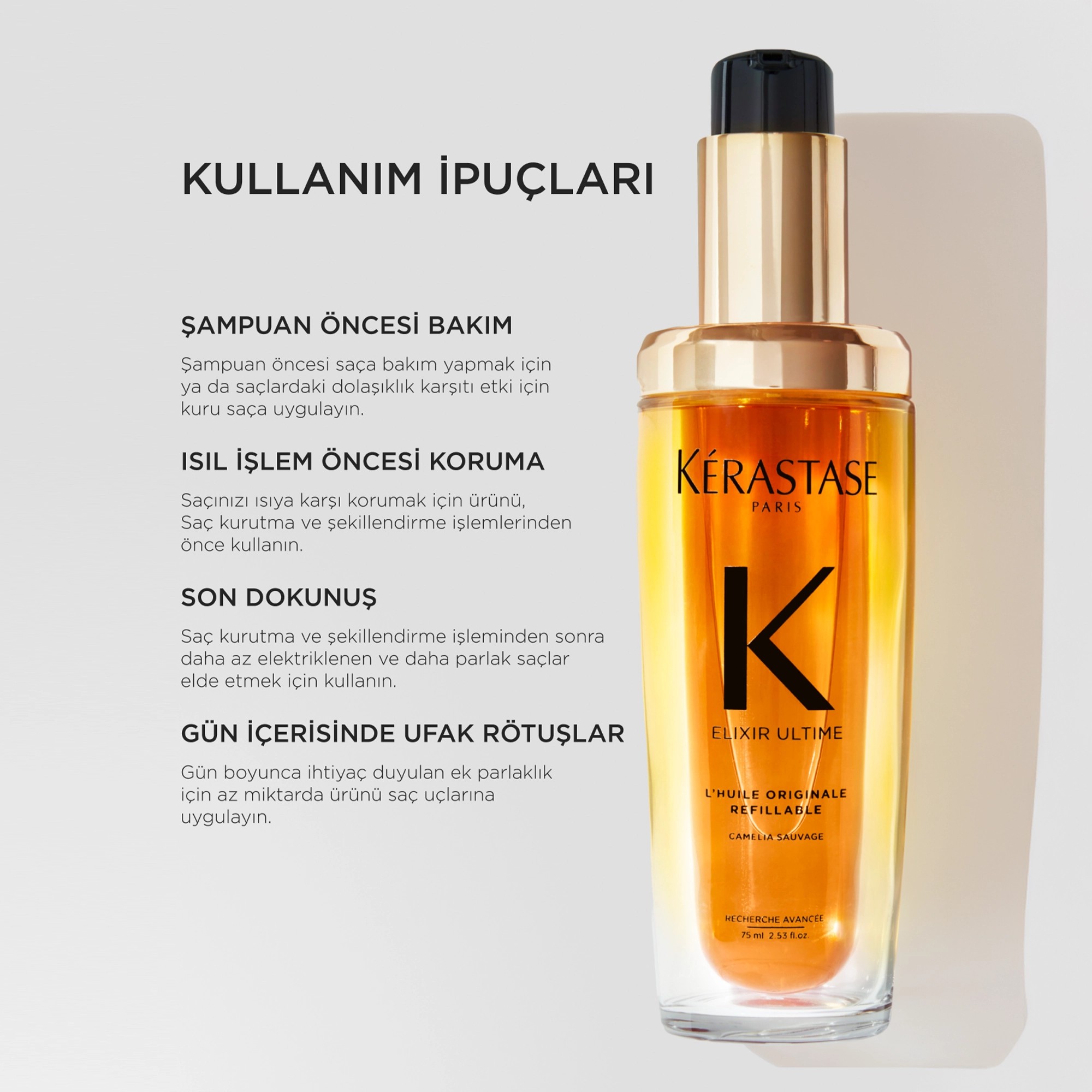  Kerastase Elixir Ultime L'Huile Originale Saç Yağı 75 ml