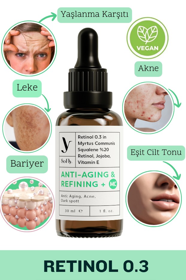 So Fly Anti-Aging & Refining +MC Retinol Serum 30ml