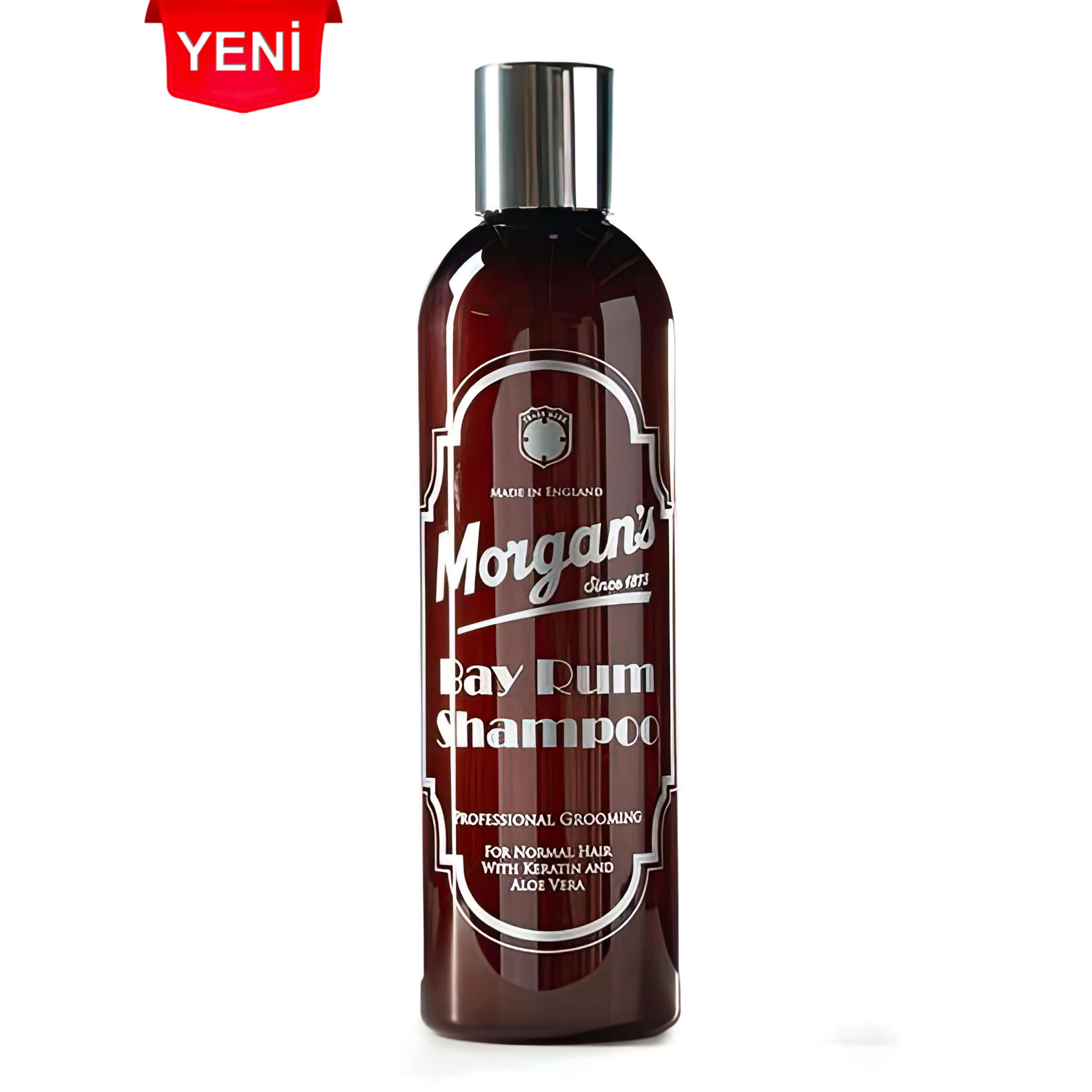 Morgan's Pomade Bay Rum Shampoo - Nemlendirici Bay Rum Özlü Şampuan 250ml