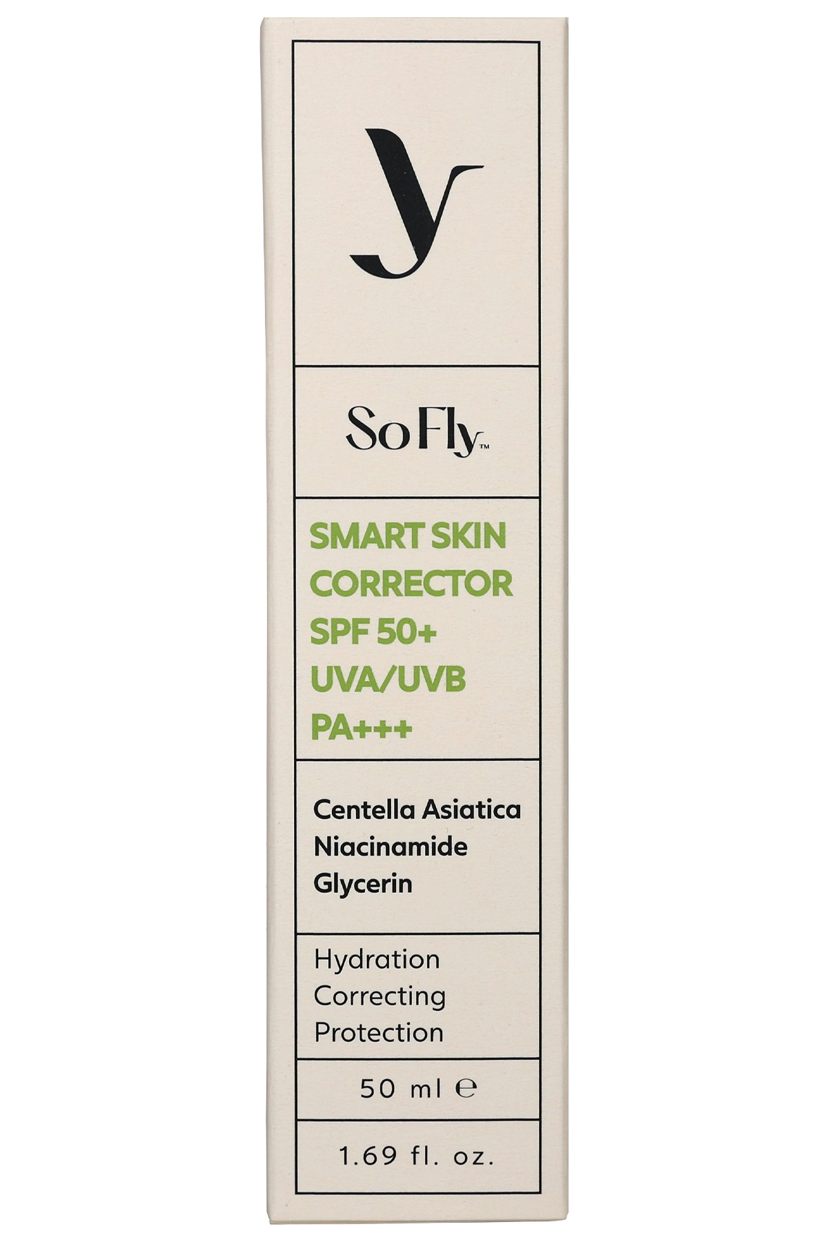 So Fly Smart Skin Corrector SPF 50+ Onarıcı Güneş Kremi 50ml