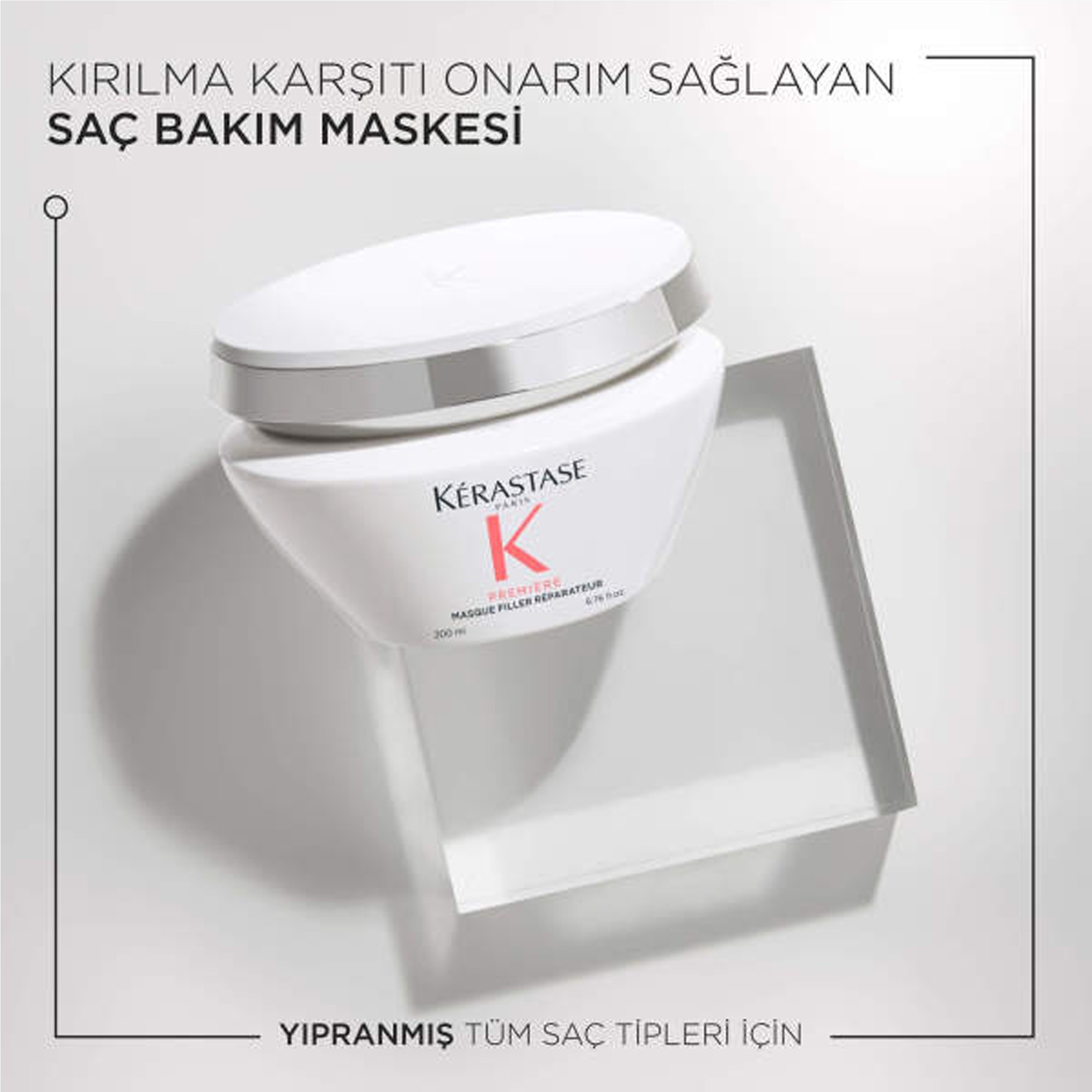 Kerastase Premiere Masque Filler Reparateur Kırılma Karşıtı Onarım Sağlayan Saç Bakım Maskesi 200 ml